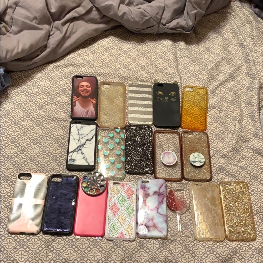 Lot of 18 IPhone 5/5S/SE cases